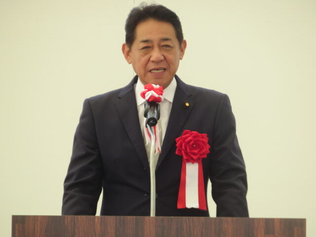 湯前駅レールウイング複合施設落成式