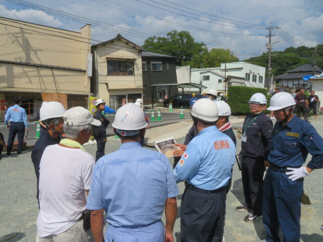 林芳正総務大臣の熊本県視察